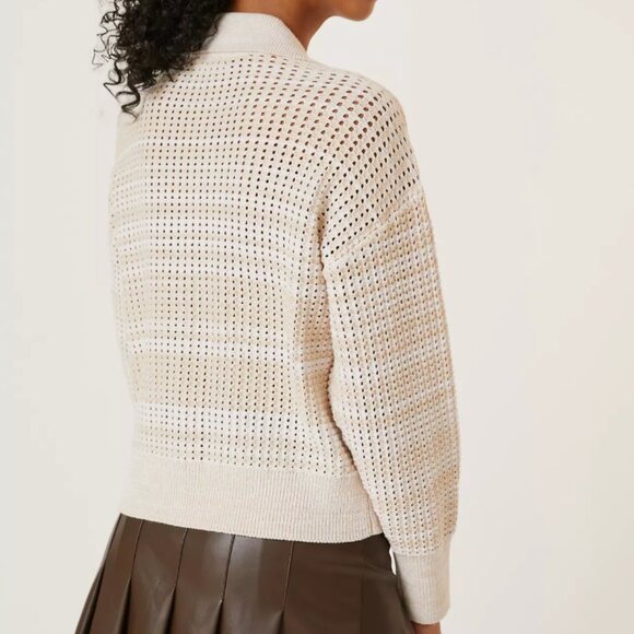 Anthropologe | Two-Pocket Crochet Sweater Cardigan | 2XL | NWOT - Picture 7 of 7